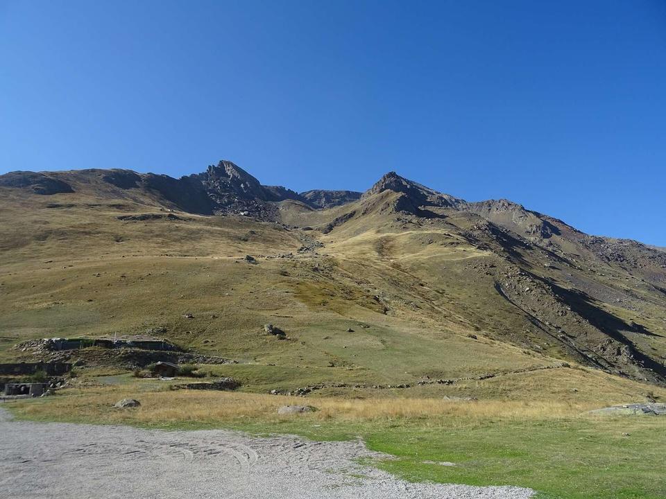 Vue du col de Sarenne.