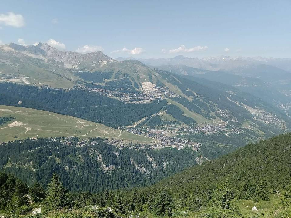On the road: Courchevel from Moûtiers