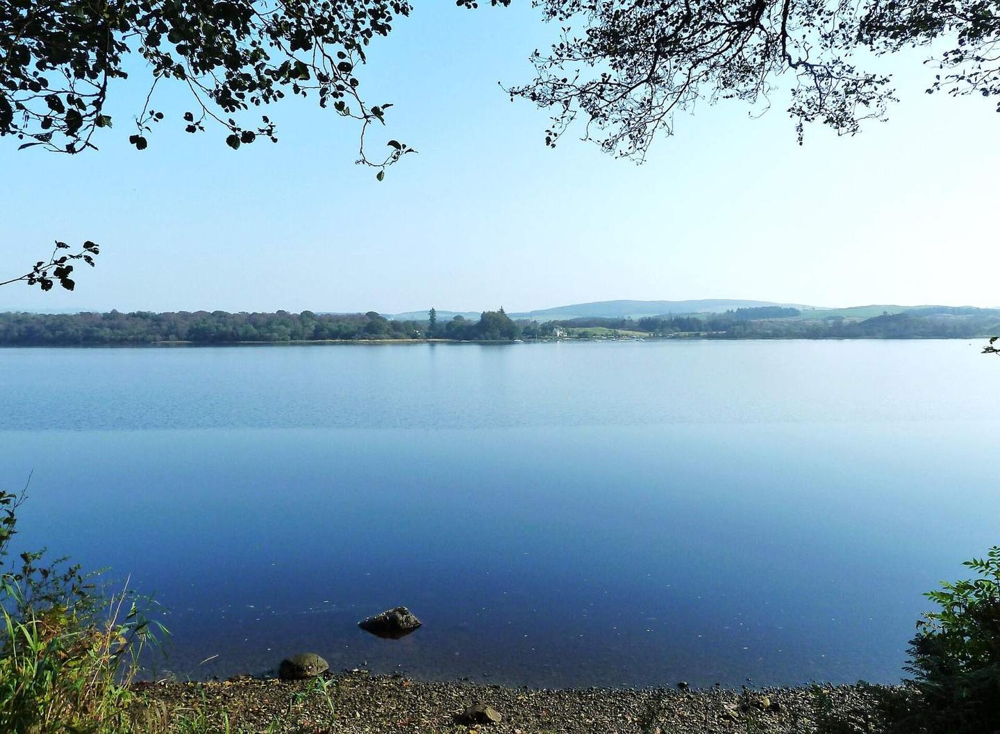 Looking across Loch Ken to Galloway Sailing Centre
