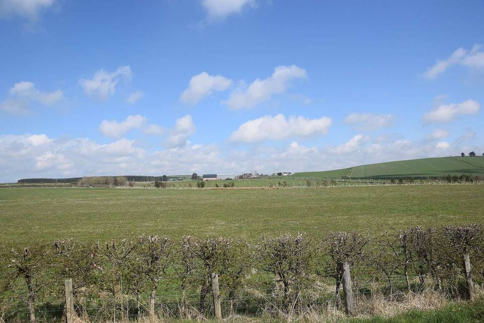 On the road: Newmachar to Turriff