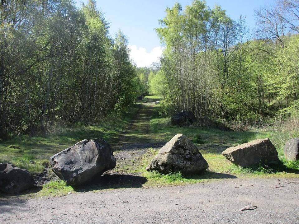 Cults Hill track