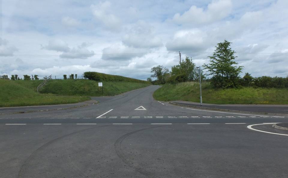 Minor road to Dryburgh