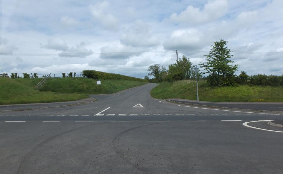 Minor road to Dryburgh