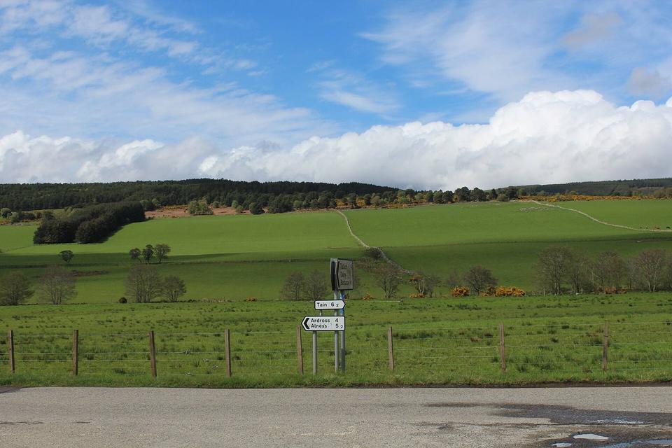 On the road: Nigg to Evanton