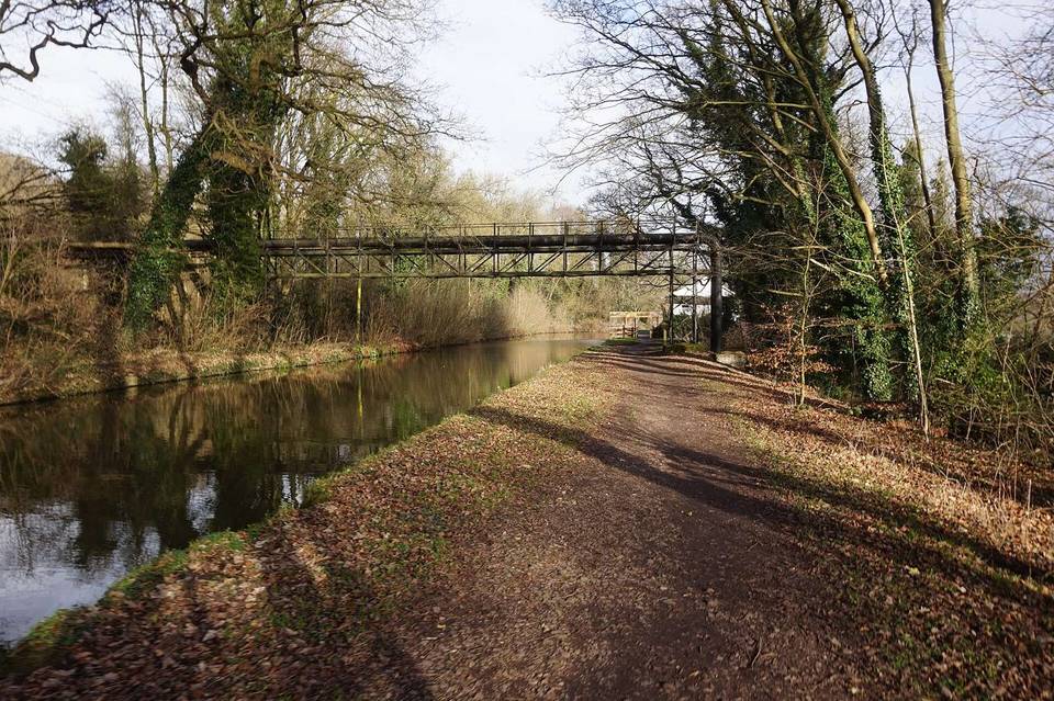 Trent &amp; Mersey Canal towards bridge #200