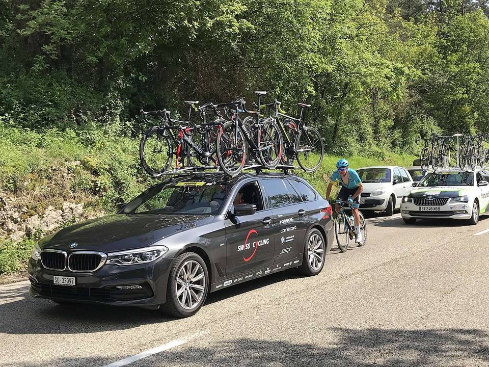2e étape du Tour de l'Ain 2018 sur le territoire de Leyssard.