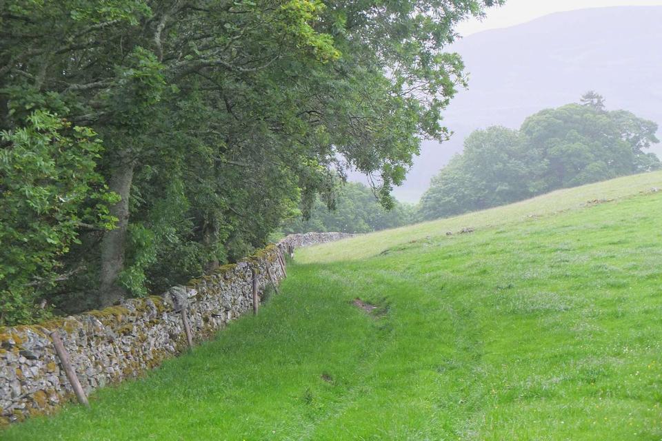 Route of former Talla railway