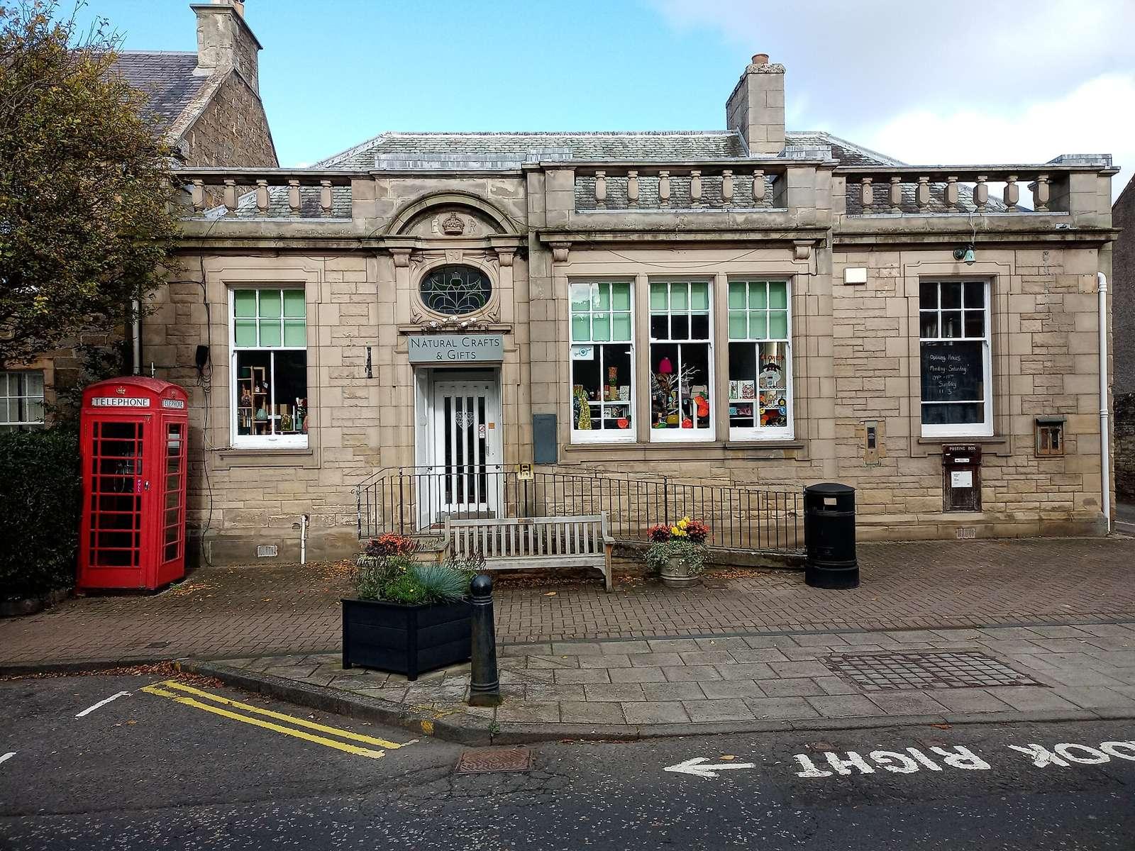 Head Post Office, Buccleuch Street, Melrose (post office in Melrose, Scottish Borders, Scotland, UK)