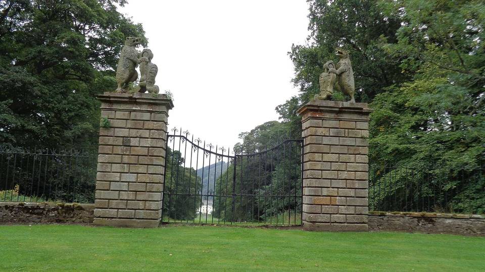 On the road: Traquair House