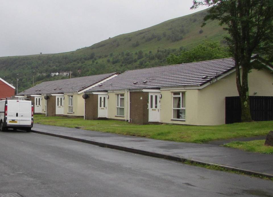 Greenfield Street bungalows, New Tredegar