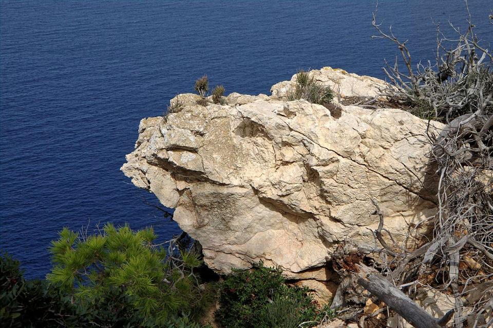 Rock at Cap de Formentor, Majorca.