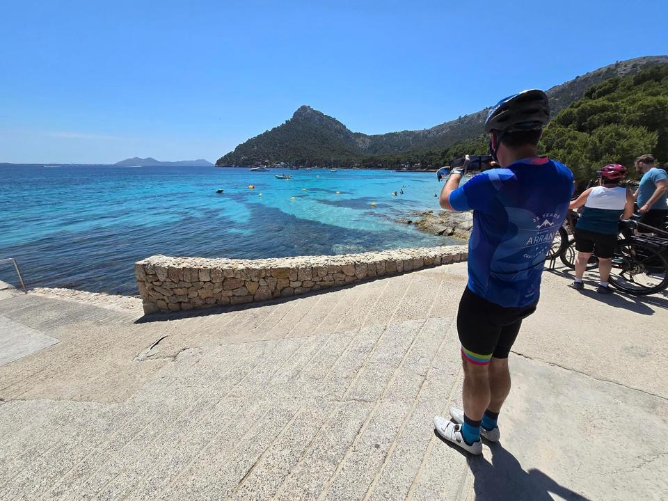 On the road: Cap de Formentor Lighthouse from Port de Pollença