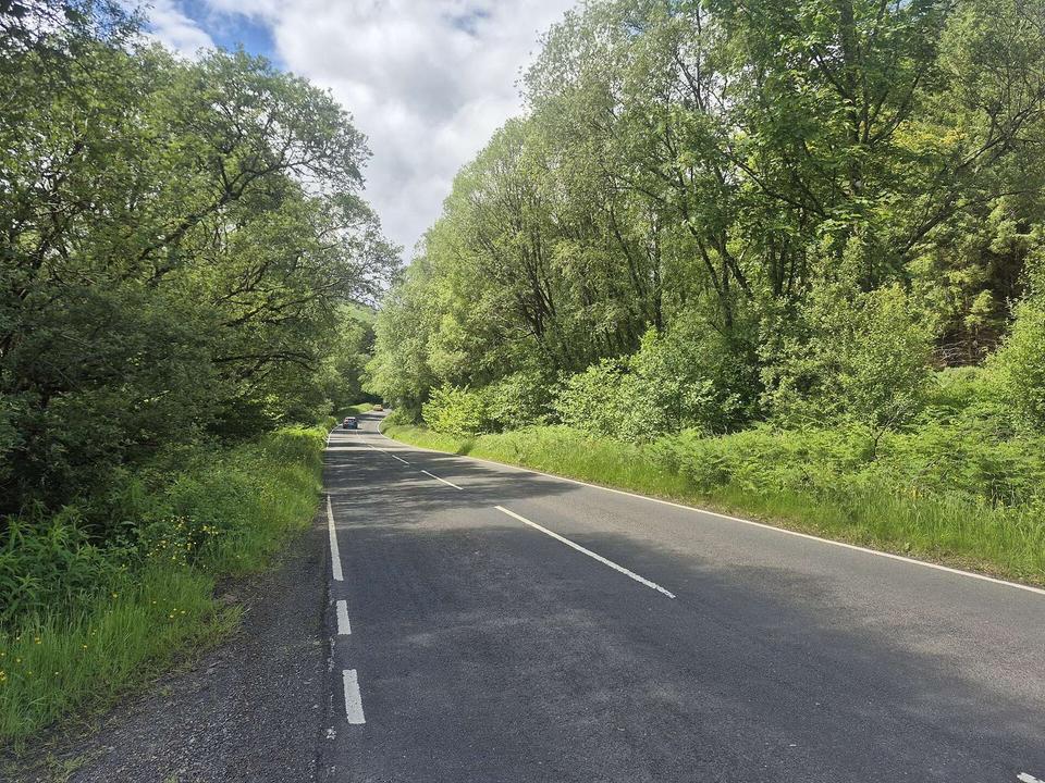 A886 towards Glendaruel