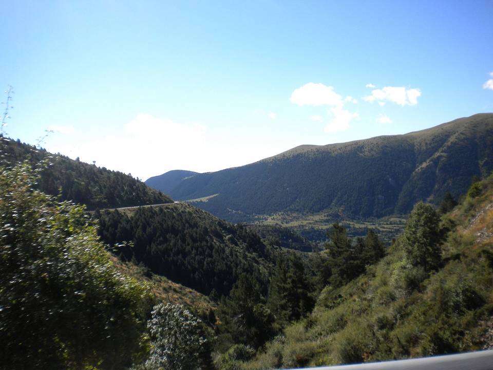 View of Serra de Montgrony.