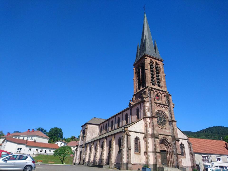 L'église de Saint-Maurice-sur-Moselle