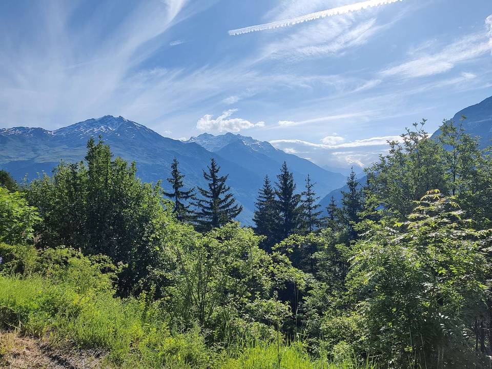 Blick ins Tal in der Nähe des Col du Télégraphe