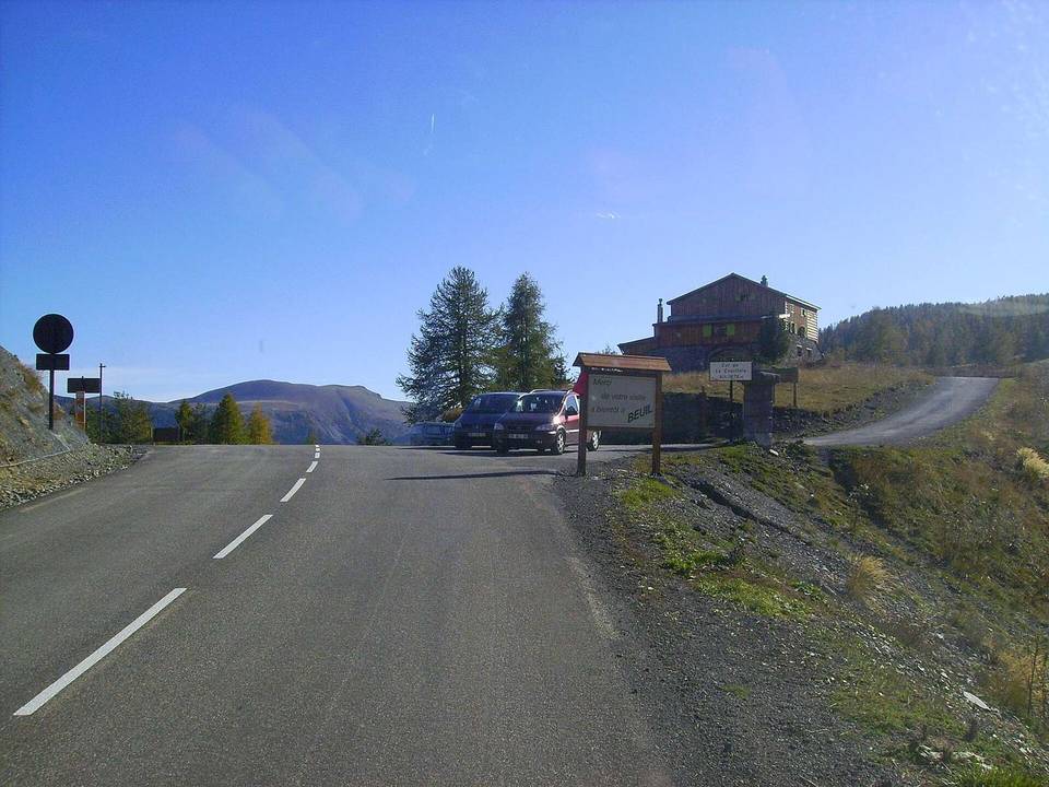 On the road: Col de la Couillole from Saint-Sauveur-sur-Tinée