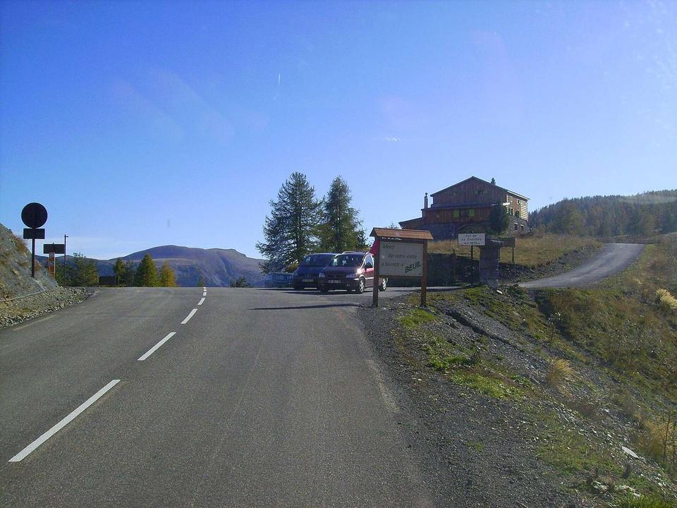On the road: Col de la Couillole from Saint-Sauveur-sur-Tinée