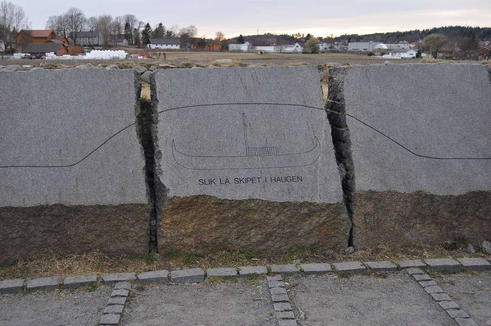Grave site Gokstadhaugen in Sandefjord