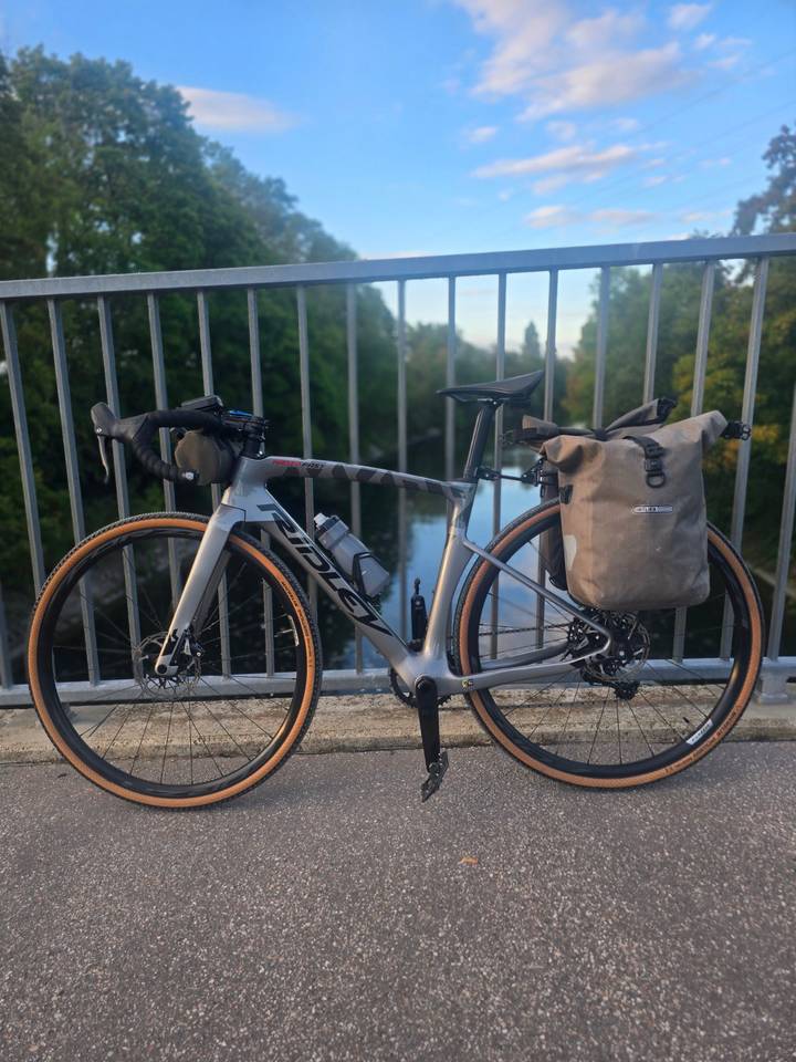 Day 1 on the road: Oberding to Hallbergmoos, Schwaigerloh, Germany