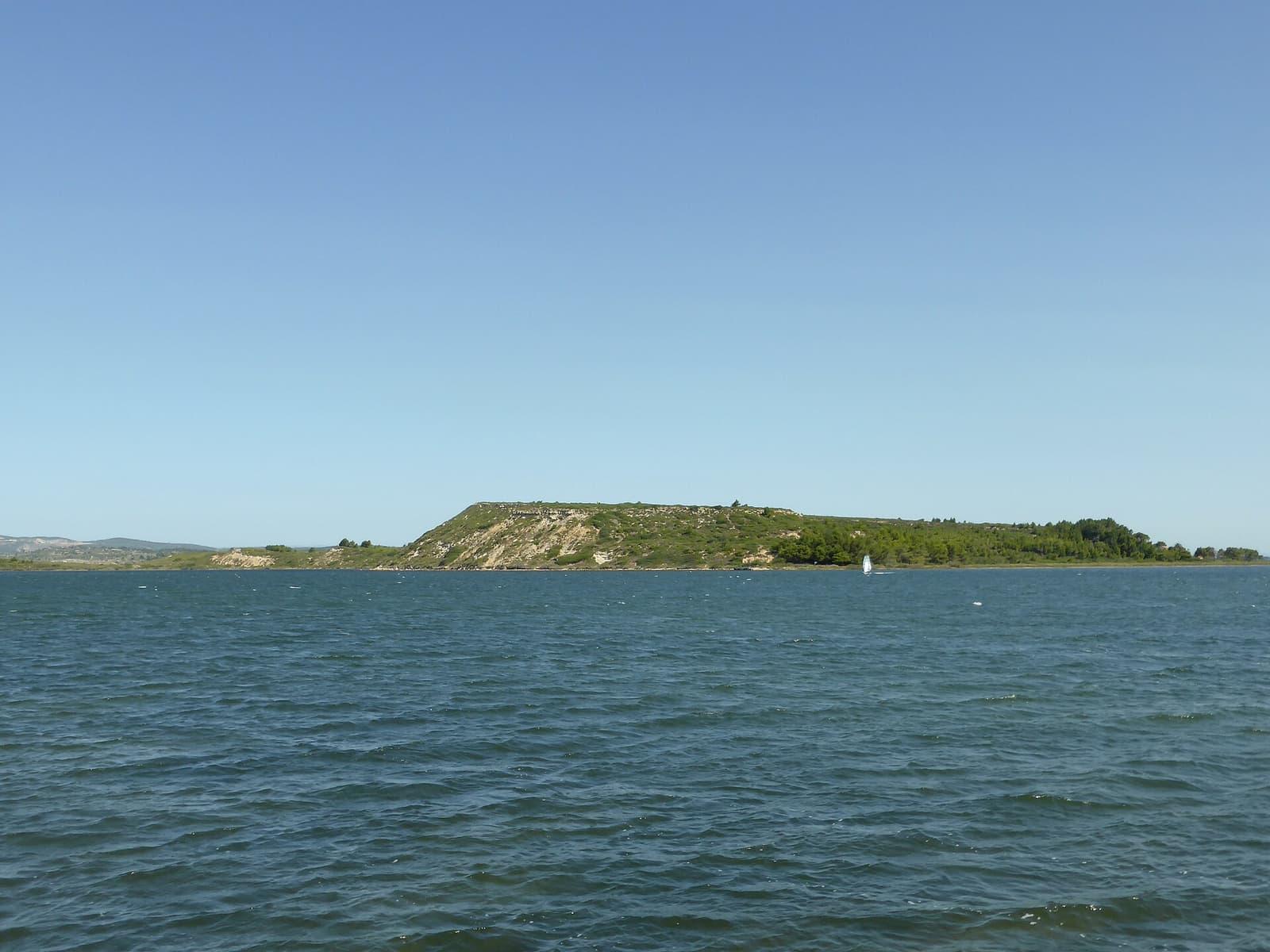 Vue sur l'île Aute de Sigean