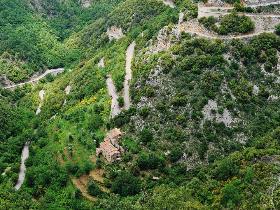 Turini Pass, Department of Alpes-Maritimes, Region of Provence-Alpes-Côte d'Azur, France