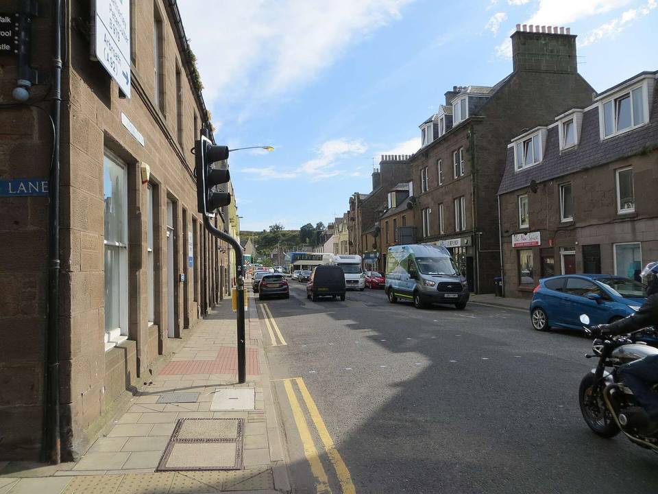 On the road: Stonehaven to Newmachar