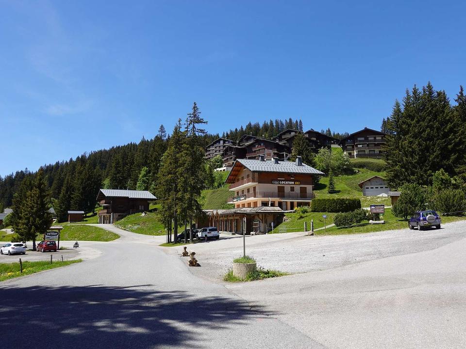 Ski resort @ Col de la Croix Fry @ Manigod