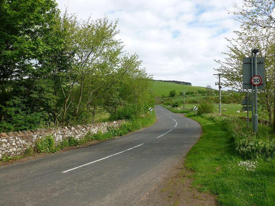 On the road: Yetholm Blue Route
