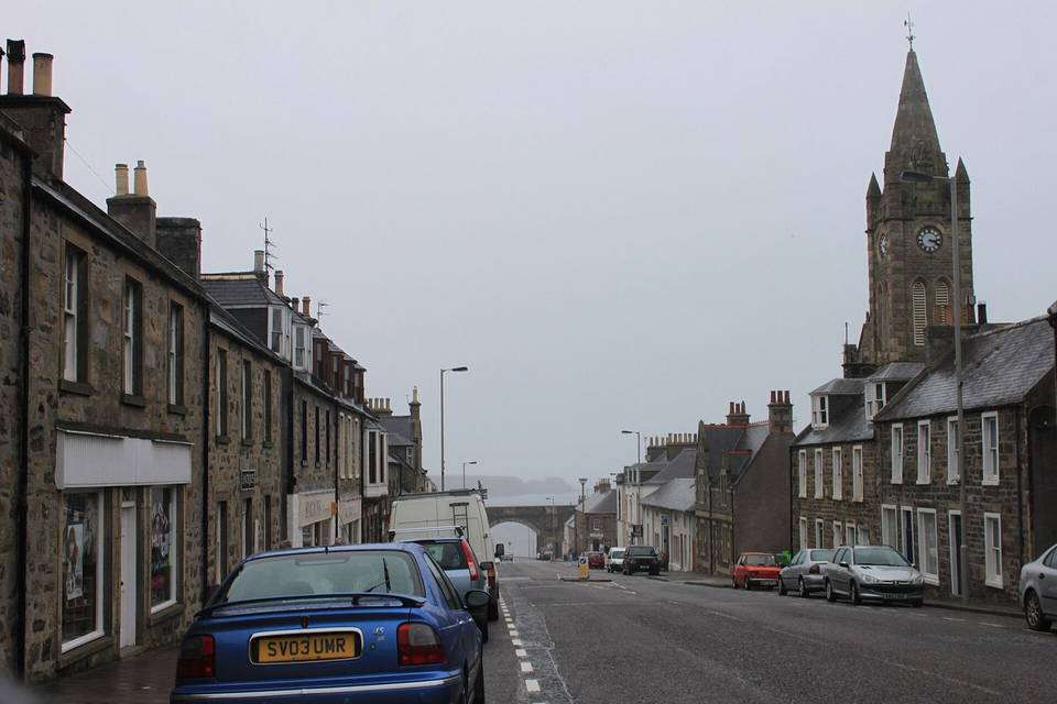 Main street in Cullen