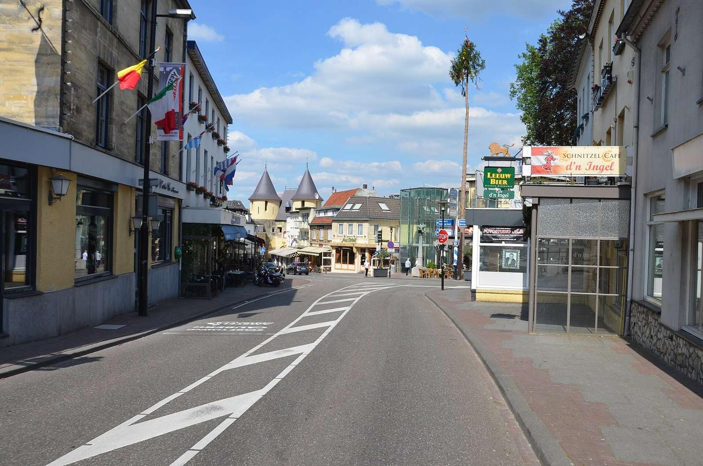 De straat Cauberg in Valkenburg.