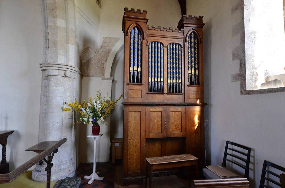 Burnham Overy Town: St Clement's Church: The organ