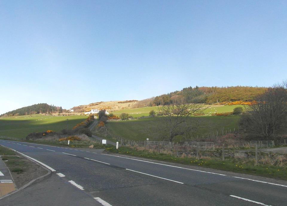 The track to Bonny Braes